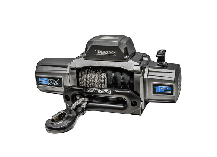 Superwinch SX12SR 12,000 lb Synthetic Rope Winch with Wired and Wireless Remotes - 1712201 - image 1