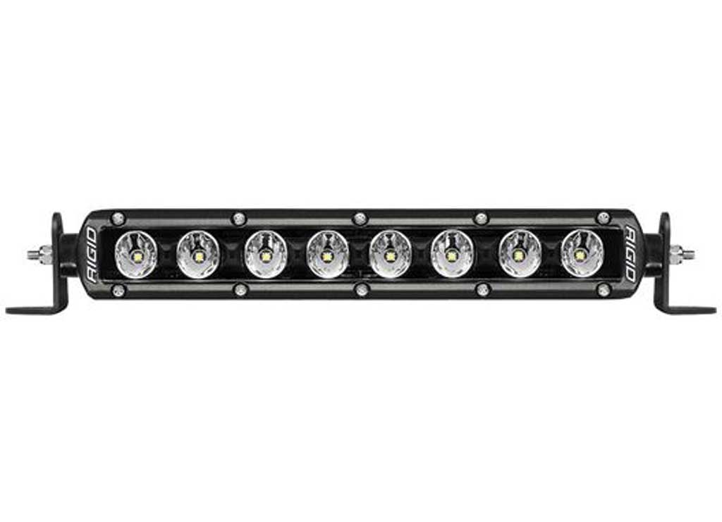Rigid Industries Radiance+ SR-Series Surface Mount 10" Broad Spot Light Bar, RGBW, Black - 210603 - image 1