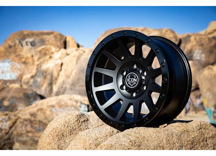 Icon Vehicle Dynamics 18x9 6x139.7 0 mm Offset with 6x5.5 with 5 in BS Wheel with 106.1 mm Center Bore - 2018908350DB - image 2
