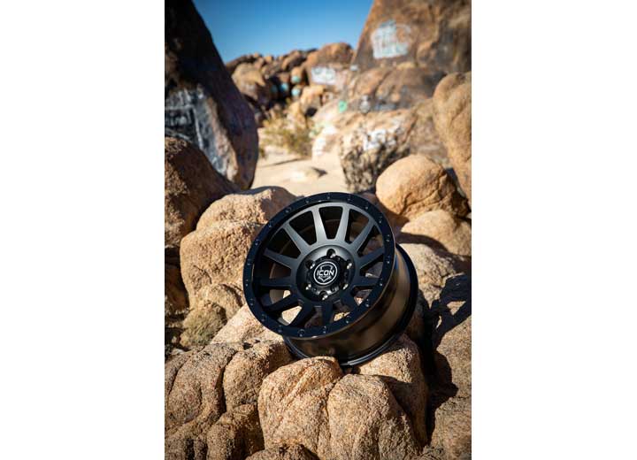 Icon Vehicle Dynamics 18x9 6x139.7 0 mm Offset with 6x5.5 with 5 in BS Wheel with 106.1 mm Center Bore - 2018908350DB - image 3