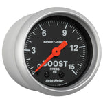 AutoMeter Boost Gauge 3302 product image 3