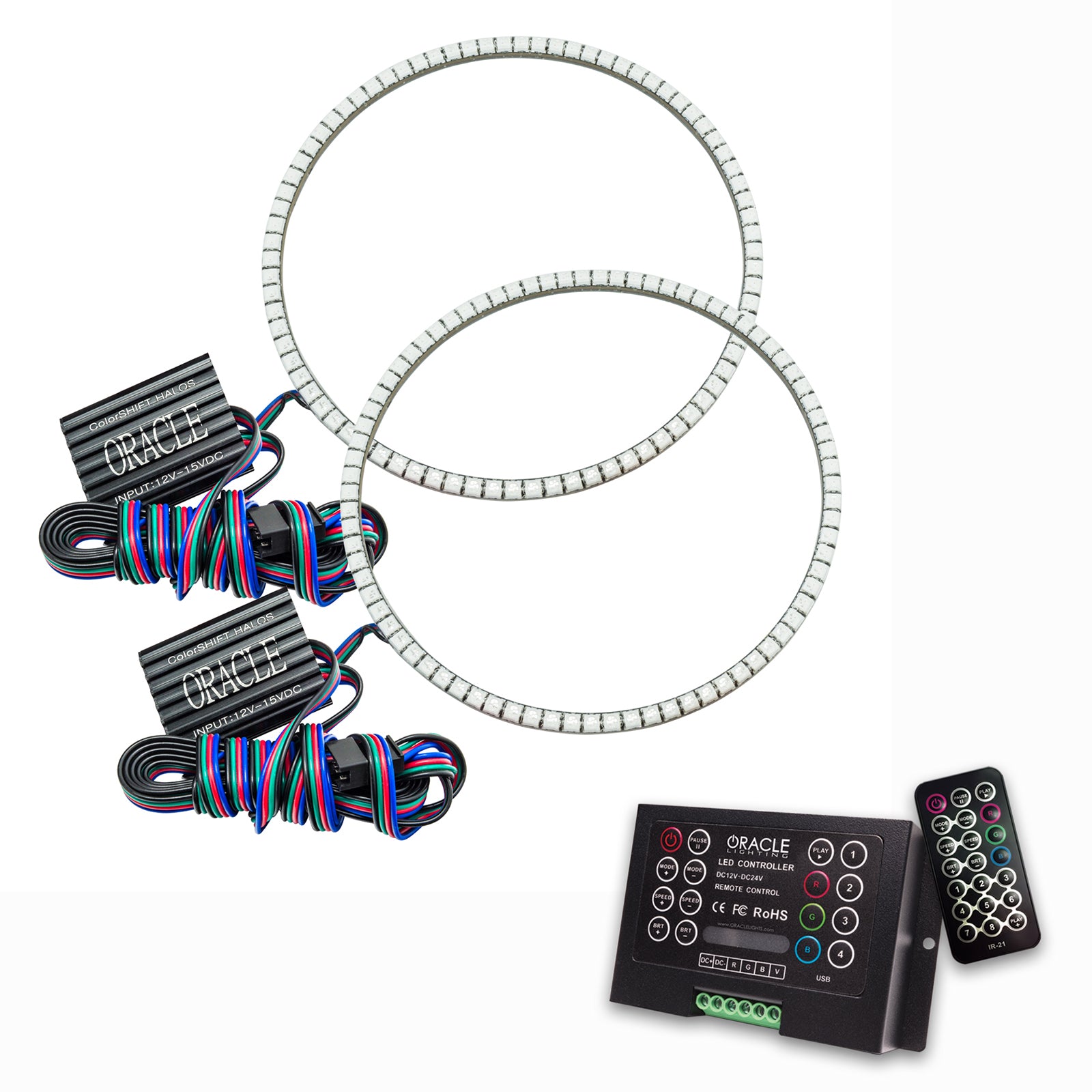 Oracle Lighting Headlight Halo Ring Emitter Set 3943-333 product image 1