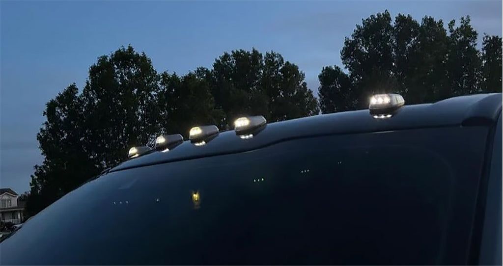 Spirit Fire Night Vibe Wireless Solar Cab Lights - FORM1CW5-SPFR - image 1