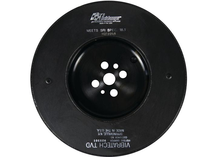 Fluidampr 2003-2009 Dodge 5.9L Cummins Harmonic Balancer Damper- Black Zinc Chromate - 920301 - image 1