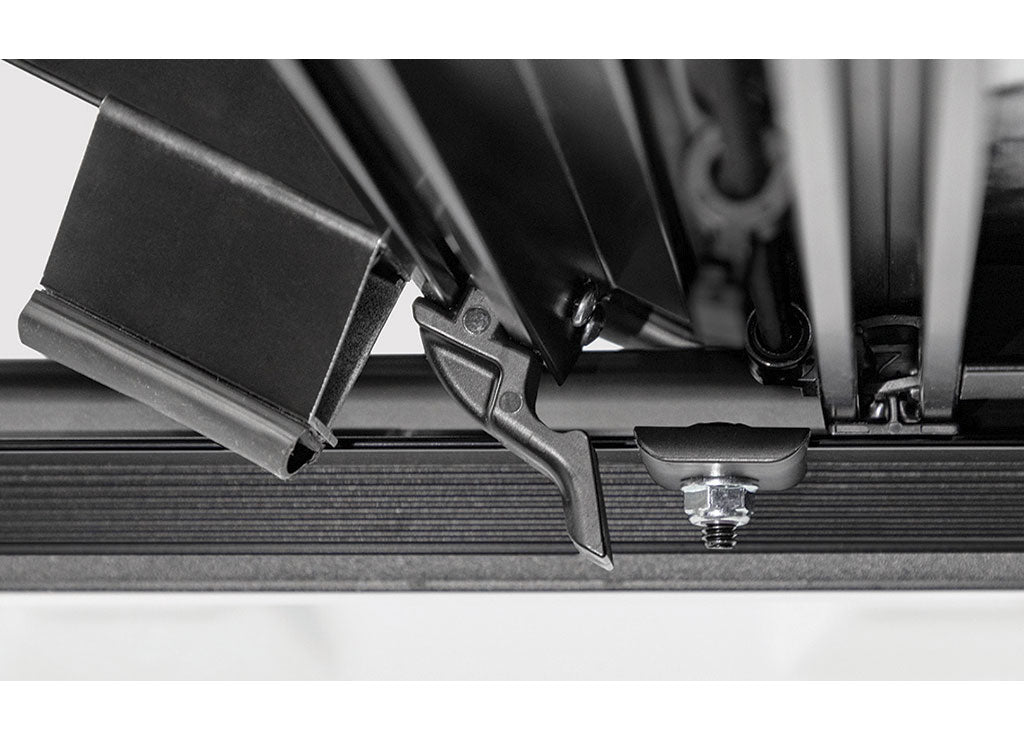 ACCESS Covers 1999-2013 Silver, Sierra 1500 and 2001-2014 Silver, Sierra 2500 and 3500 6.6 ft Lomax Hard Tri-Fold Cover Black Matte - B3020069 - image 9