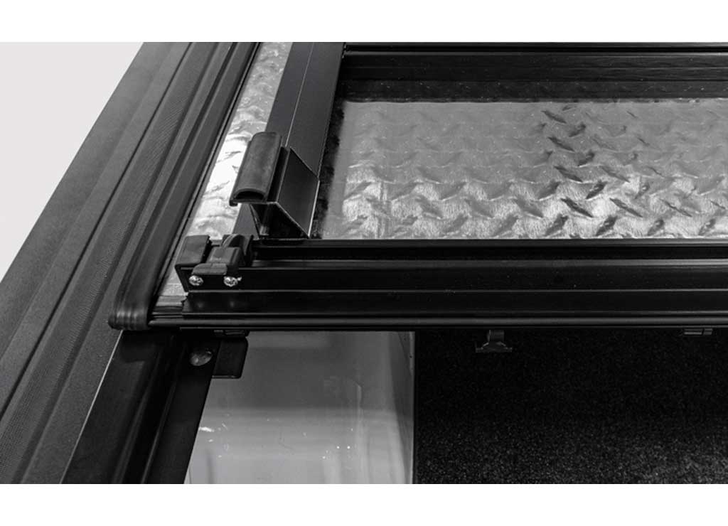 ACCESS Covers 1999-2013 Silver, Sierra 1500 and 2001-2014 Silver, Sierra 2500 and 3500 6.6 ft Lomax Hard Tri-Fold Cover Black Matte - B3020069 - image 5