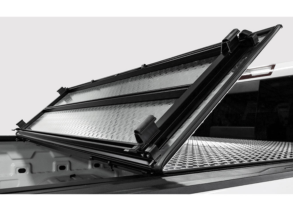 ACCESS Covers Lomax Hard Tri-Fold Cover (Urethane Aluminum) for 2024-2026 Toyota Tacoma - B3050129 - image 3