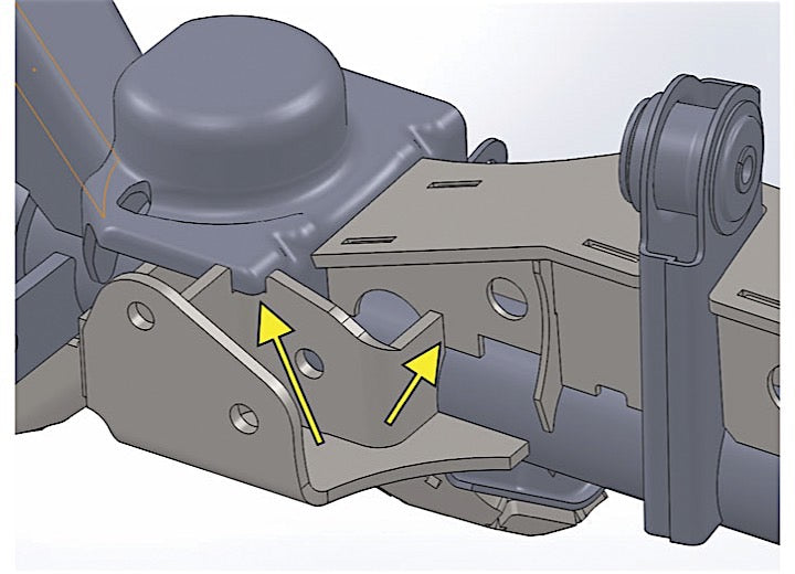 Artec Industries JK Heavy Duty Stock Tracbar Bracket for 2007-2017 Jeep Wrangler and 2018 Jeep Wrangler JK - JK4407 - image 2
