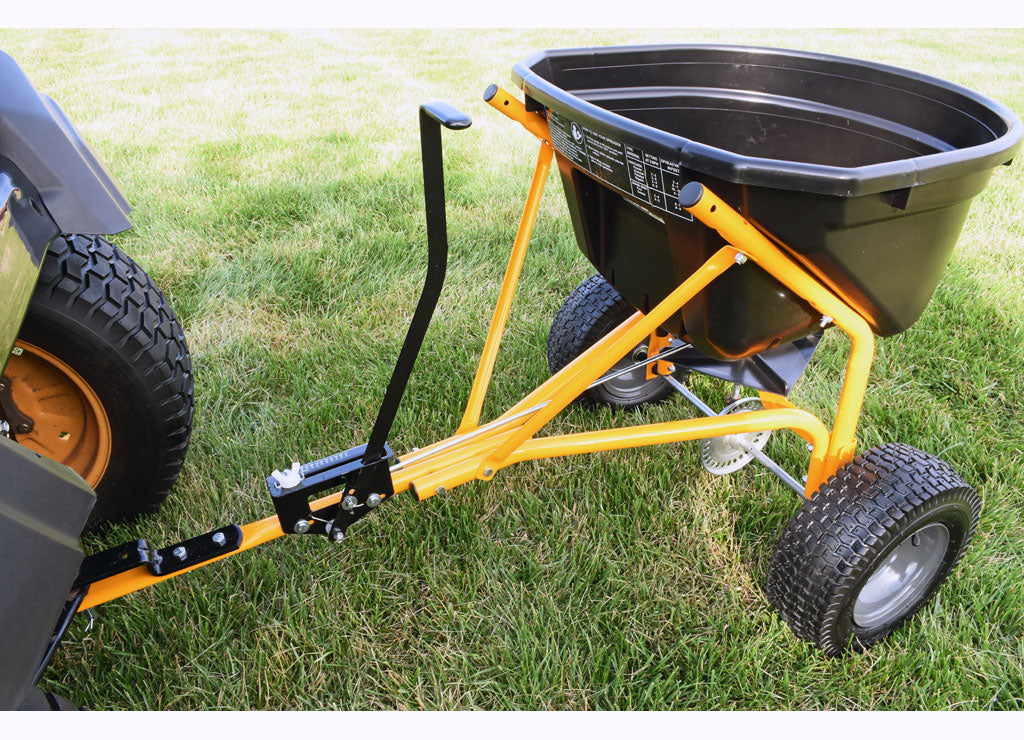 Agri-Fab Cub Cadet 115 lb Tow-Behind Lawn & Garden Broadcast Spreader, 100 lb Tow Spreader & Seeder Capacity - CCXGZAF0602 - image 7