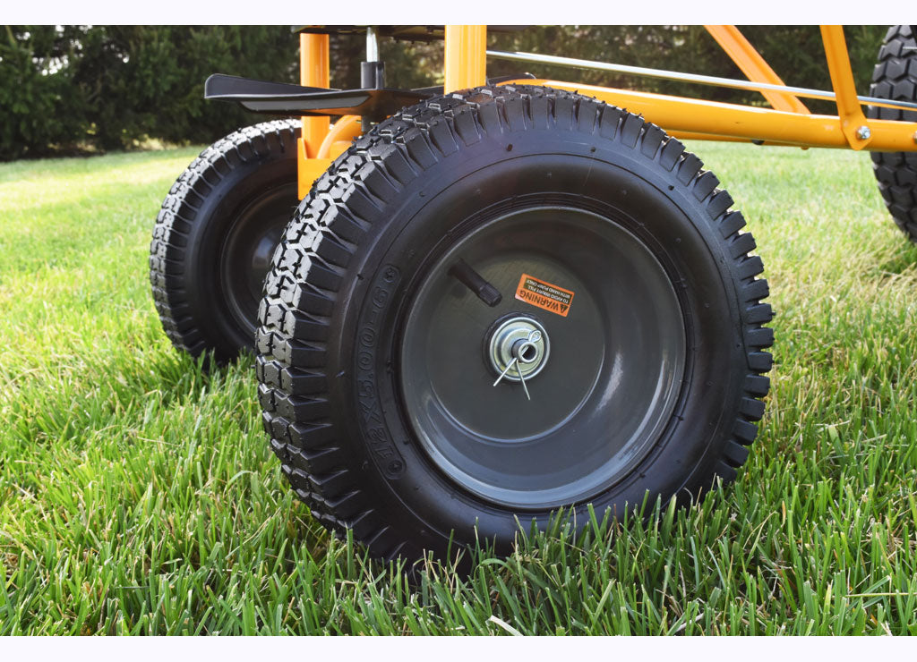 Agri-Fab Cub Cadet 115 lb Tow-Behind Lawn & Garden Broadcast Spreader, 100 lb Tow Spreader & Seeder Capacity - CCXGZAF0602 - image 4