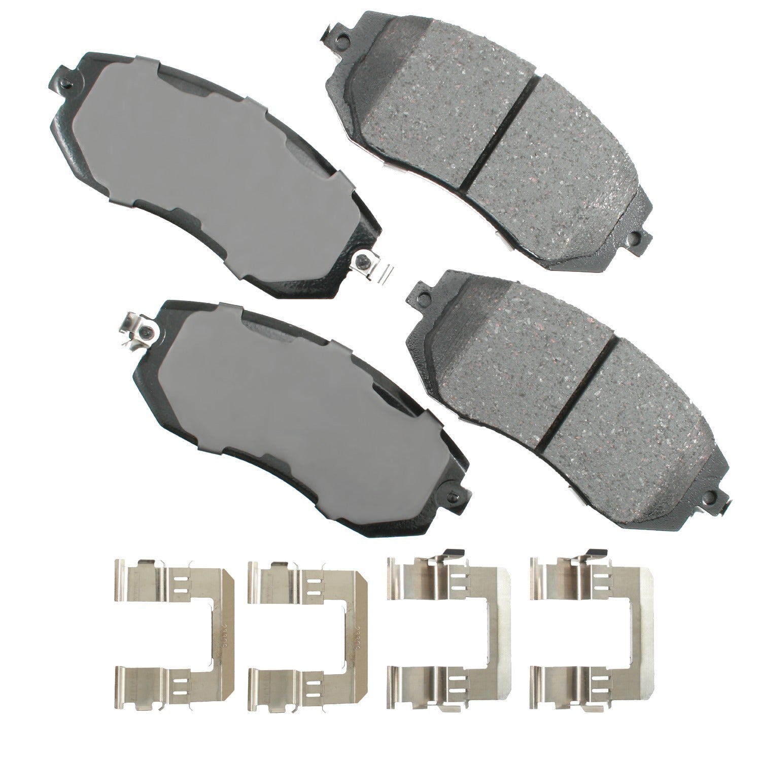 Akebono Brake Corporation Brake Pads ACT1539 — product image 1