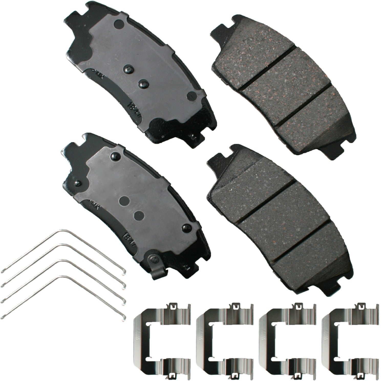 Akebono Brake Corporation Brake Pads ACT1847 — product image 1