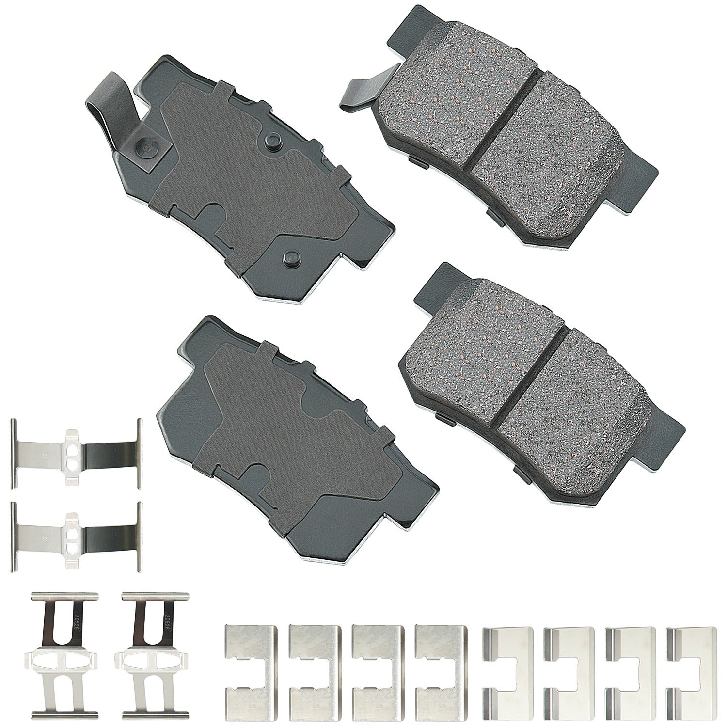 Akebono Brake Corporation Brake Pads ACT537A — product image 1