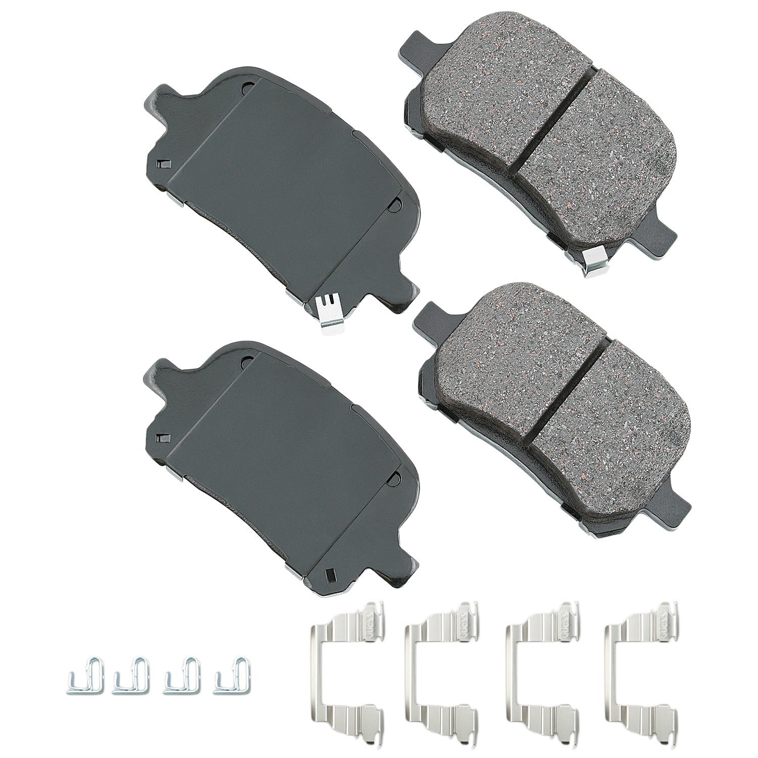 Akebono Brake Corporation Brake Pads ACT707A — product image 1