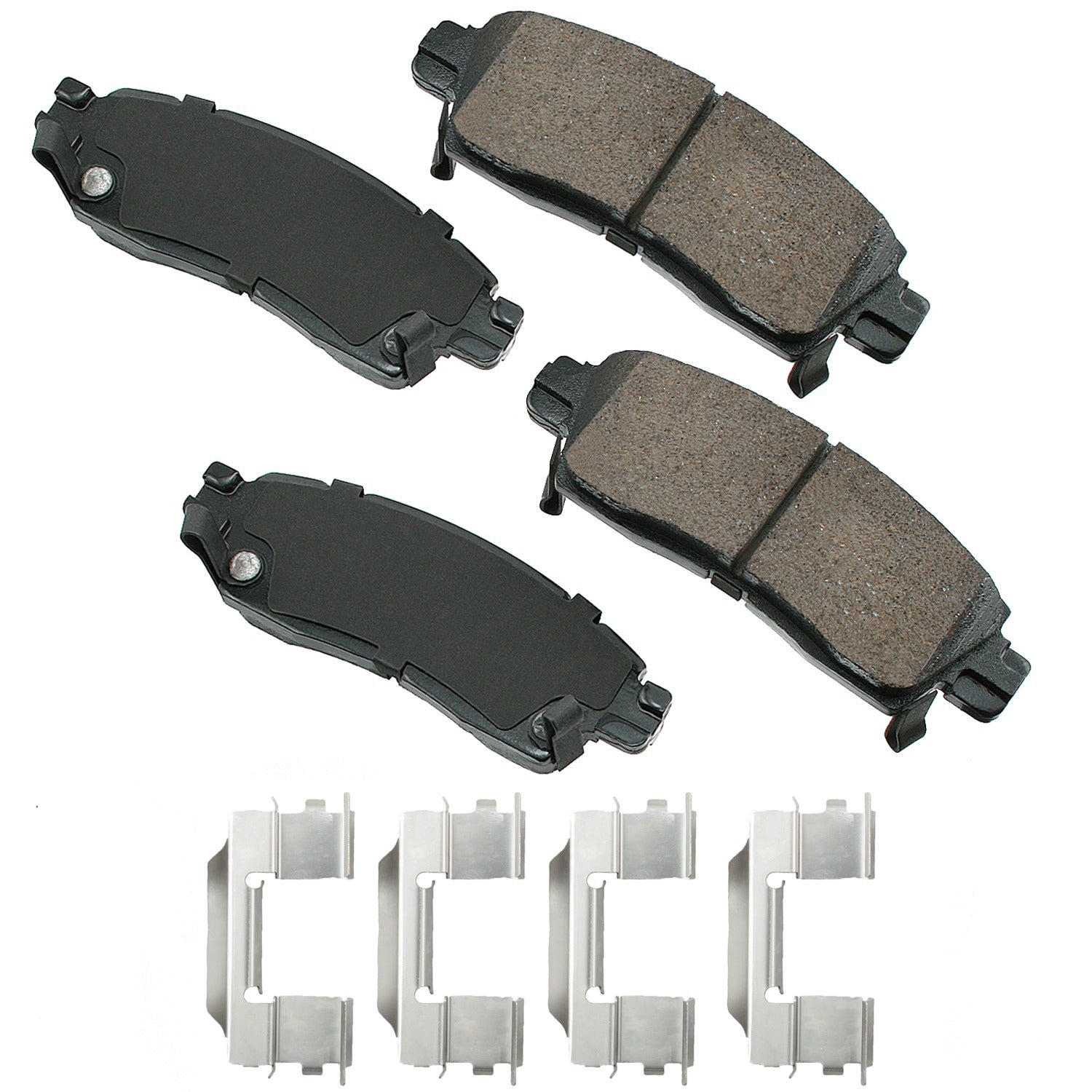 Akebono Brake Corporation Brake Pads ACT883 — product image 1