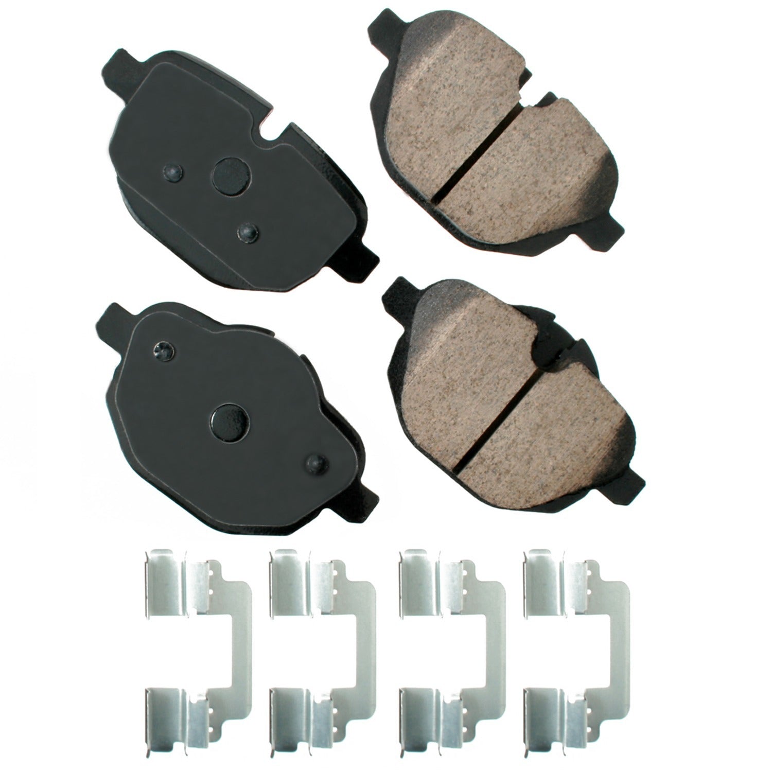Akebono Brake Corporation Brake Pads EUR1473 — product image 1