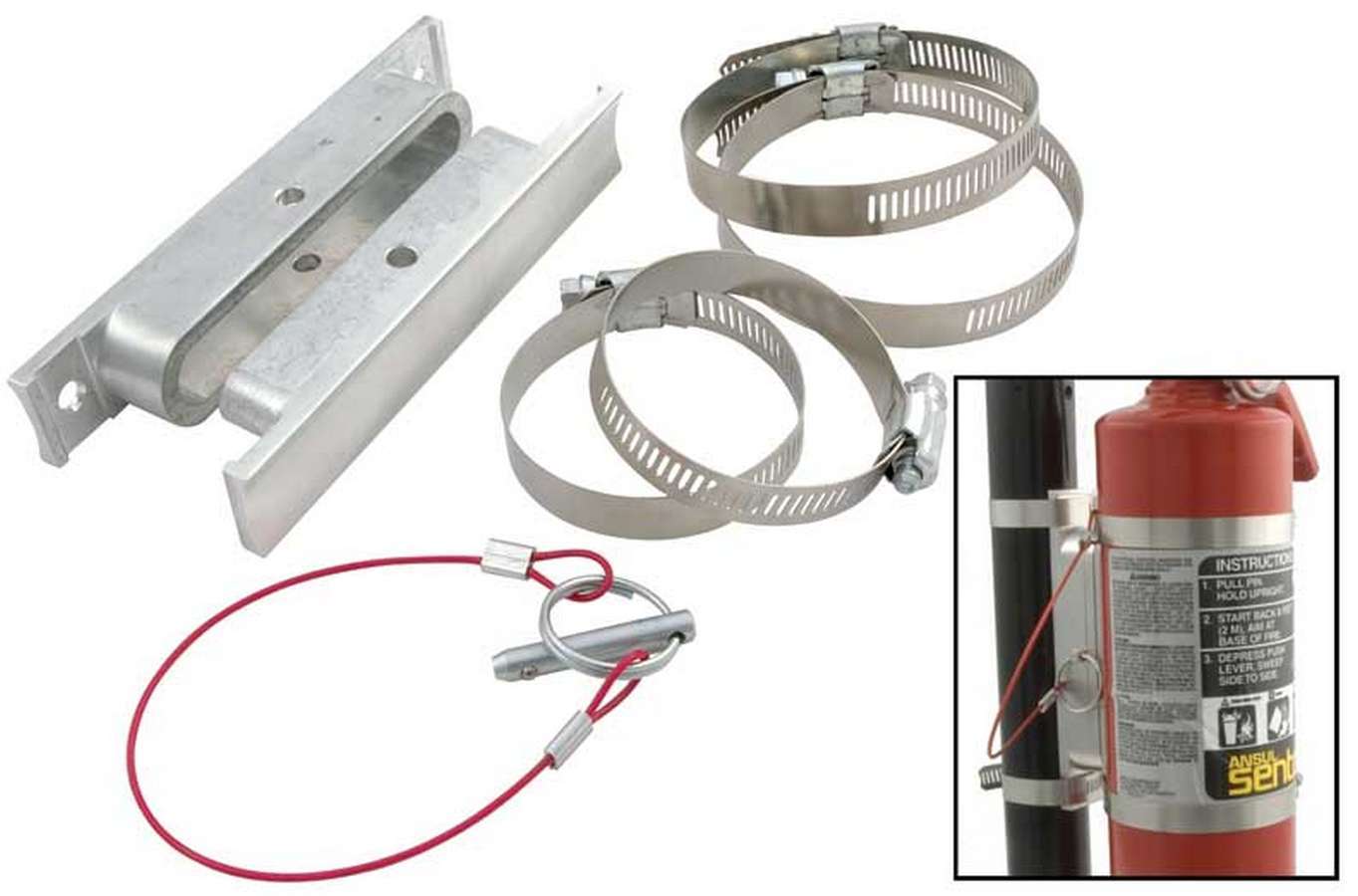 Allstar Performance Fire Extinguisher Mount ALL10510 — product image 1