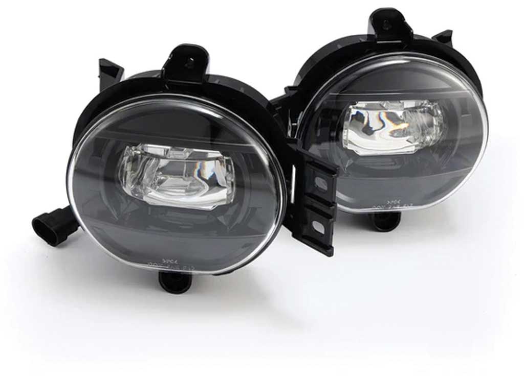 AlphaRex 2002-2009 Ram 1500, 2500, 3500 and 2004-2006 Durango DoubleTap LED Projector Fog Lights, Black - 210005 - image 2