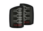 AlphaRex 2014-2018 Sierra 1500 and 2500/3500HD Luxx LED Tail Lights Alpha-Black With Activation Light & Seq Signal, Driver & Passenger - 630030 - image 12