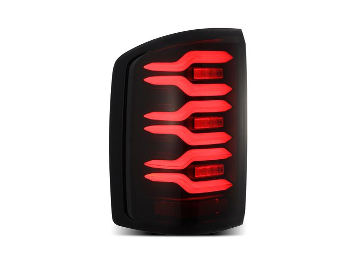 AlphaRex 2014-2018 Sierra 1500 and 2500/3500HD Luxx LED Tail Lights Alpha-Black With Activation Light & Seq Signal, Driver & Passenger - 630030 - image 9