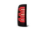 AlphaRex 2014-2018 Sierra 1500 and 2500/3500HD Luxx LED Tail Lights Alpha-Black With Activation Light & Seq Signal, Driver & Passenger - 630030 - image 8