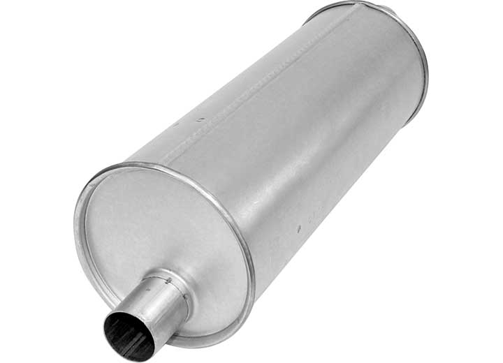 AP Exhaust 2 in Aluminized Steel Oval Muffler with Offset (O) Inlet and Offset (O) Outlet - 700152 - image 4