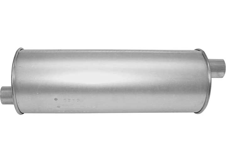 AP Exhaust 2 in Aluminized Steel Oval Muffler with Offset (O) Inlet and Offset (O) Outlet - 700152 - image 2