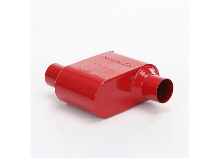AP Exhaust 1979-1981 Camaro/Firebird Muffler - Cherry Bomb Extreme Oval 2.5 in ID/OD O/O 12 in Oa - 7480CB - image 3