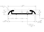 AP Products Flat Trim With Insert- Mill- 16 ft - 021-54603-16 - image 3