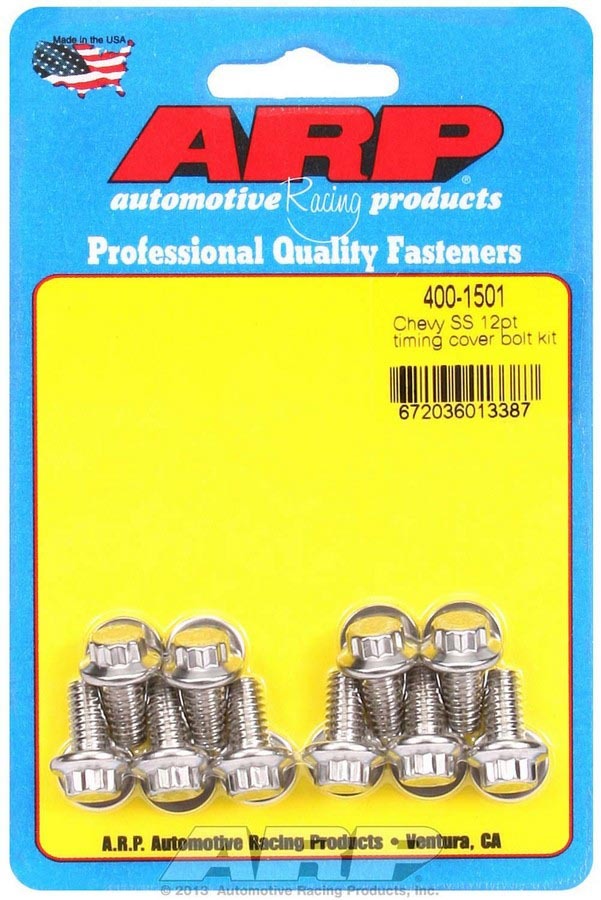 ARP Timing Cover Bolt Kit 400-1501 — product image 1