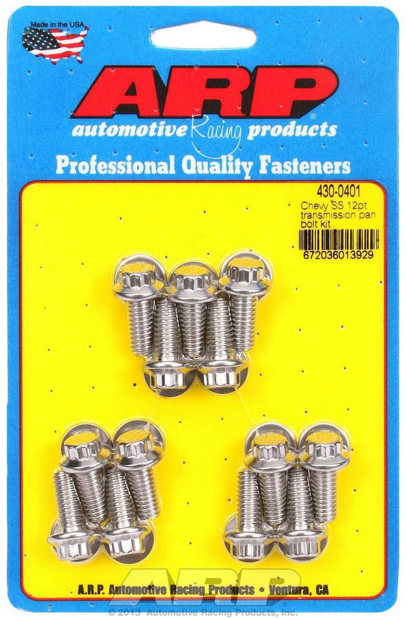 ARP Transmission Pan Bolt Kit 430-0401 — product image 1