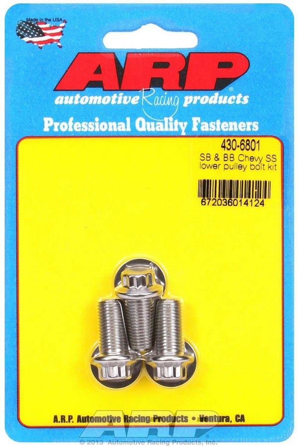 ARP Crankshaft Pulley Bolt Kit 430-6801 — product image 1