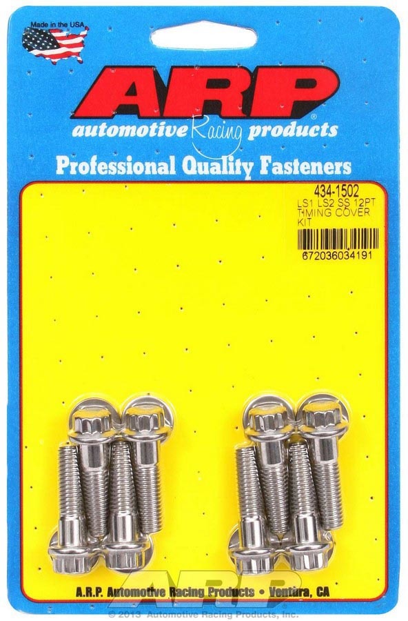 ARP Timing Cover Bolt Kit 434-1502 — product image 1