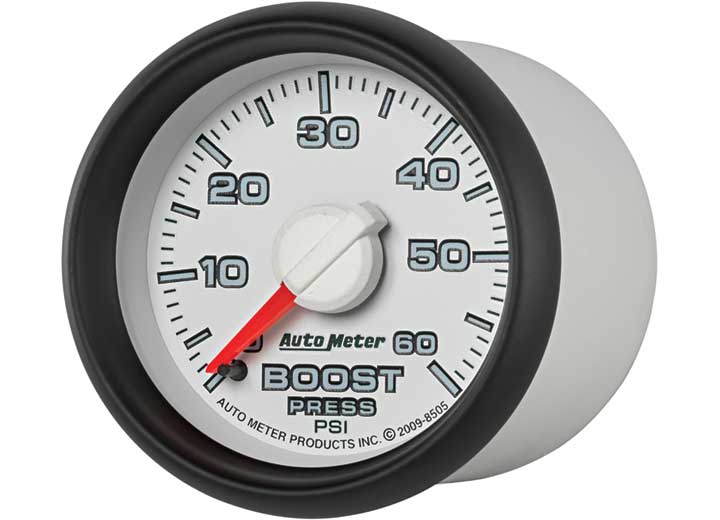 AutoMeter 2-1/16 in Boost, 0-60 PSI, Mech, Dodge Factory Match - 8505 - image 3