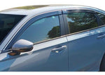 Auto Ventshade Ventvisor Low Profile 4Pc Smoke With Chrome Trim for 2020-2025 Hyundai Palisade - 794042 - image 2