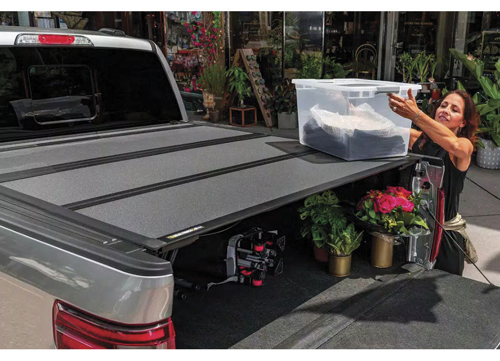 BAK 5 ft Hard Folding Bakflip MX4 Ez-Lift Tonneau Cover Black for 2024-2026 Toyota Tacoma - 450446 - image 3