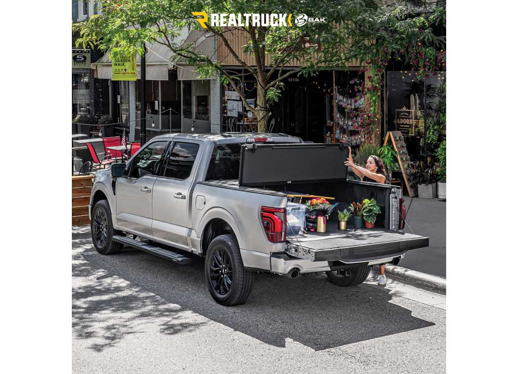 BAK 2019-2026 Ram 6.4 ft Bed (With Multifunction Tailgate, Witout Rambox) Bakflip MX4 Tonneau Cover for 2019-2026 Ram 1500 - 448225 - image 2