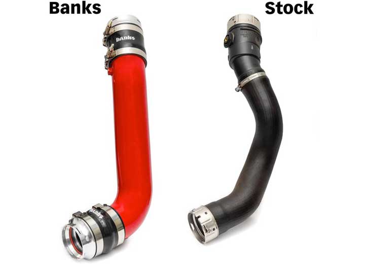 Banks Power Boost Tube System Chevy, GMC 6.6L Duramax L5P Red, Hot & Cold - 26005 - image 4