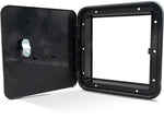 B&B Molders Multi-Purpose/Fuel Hatch Without Back, Key Lock, Black - 94308 - image 2