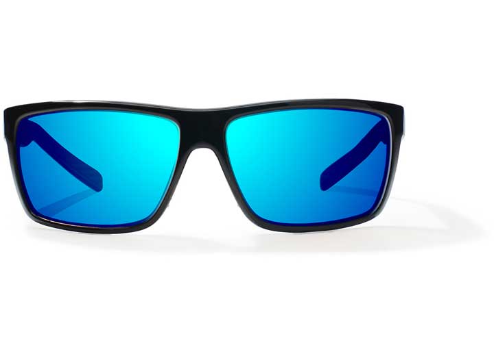 Bajio Sunglasses Bajio Sigs Sunglasses, Black Gloss, Blue Mirror - SIG210011 - image 3