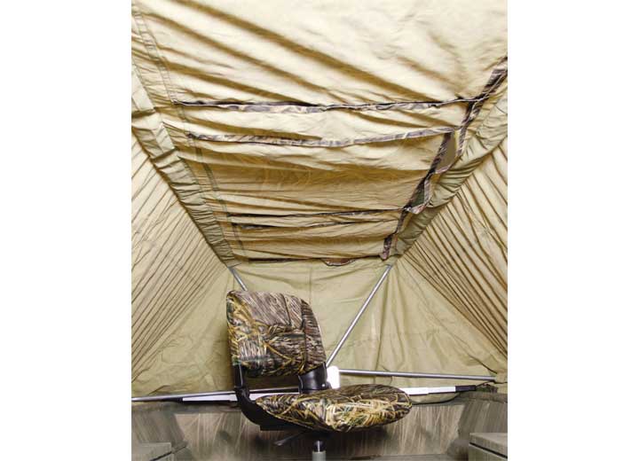 Beavertail Boats and Decoys Beavertail 1400 Series Boat Blind, Spot Timber - 401327 - image 4