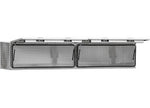 Buyers Products 18x16x96 In Diamond Tread Aluminum Topsider Truck Box With Flip-Up Doors, Silver - 1701770 - image 3