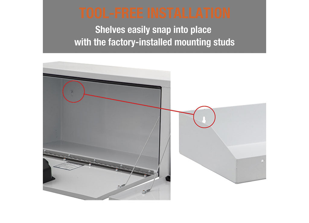 Buyers Products Cabinet Tray For 96 Intopsider, Black - 1702960TRAY - image 3