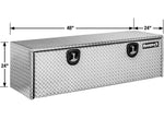 Buyers Products Underbody Box 48x24x24 Aluminum, Silver - 1705140 - image 2