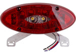 Creative Products LED Sealed Elliptical Stop, Turn, Tail, Reverse, License Light Withclear Plate Bracket, Driver Or Passenger - CMD-003-8610L - image 2