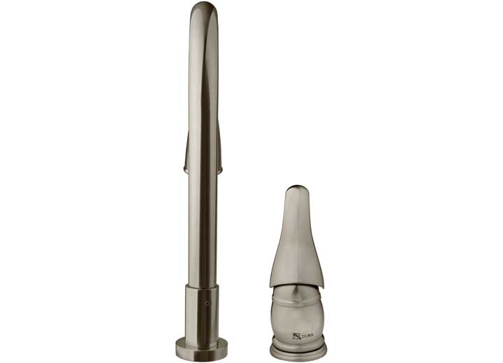 Dura Faucet Pull-Down RV Kitchen Faucet, Brushed Satin Nickel - DF-NMK503-SN - image 2