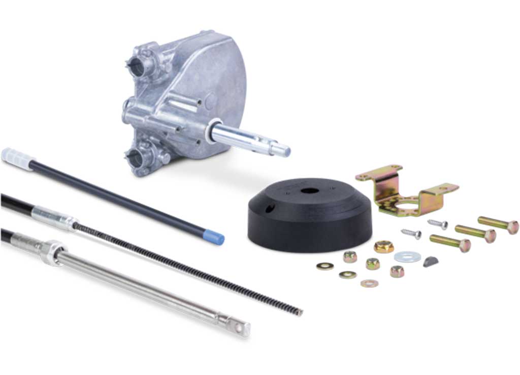 SeaStar Safe-T Qc Rotary Steering Kit, 15 ft - SS13715 - image 2