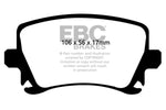 EBC Brakes Greenstuff 2000 Series Sport Brake Pads DP21518 - Rear brake pad set
