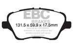 EBC Brakes Brake Pad Set DP22149 product image 2