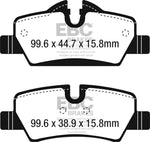 EBC Brakes Brake Pad Set DP22228 product image 2
